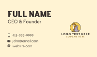 Happy Pet Animal Business Card Image Preview