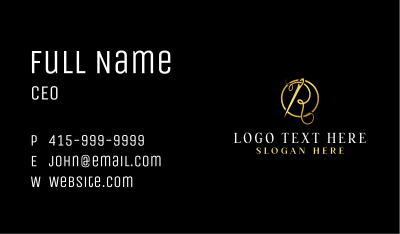 Luxury Sewing Needle  Business Card Image Preview