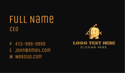 Intelligent Robotic Software Business Card Image Preview