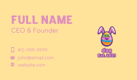 Colorful Easter Bunny Egg Business Card Image Preview