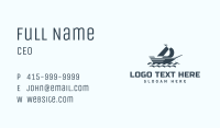 Sailing Boat Yacht Business Card Image Preview