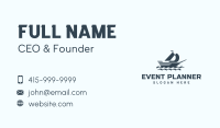 Sailing Boat Yacht Business Card Image Preview