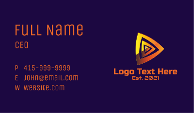 Digital Game Streamer  Business Card Image Preview