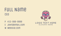 Skeleton Coffee Cafe  Business Card Image Preview