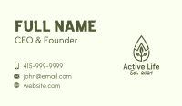 Leaf Spa Essential Oil Business Card Image Preview