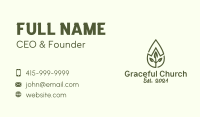 Leaf Spa Essential Oil Business Card Image Preview