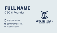 Legal Corporate Column Business Card Image Preview