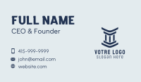 Legal Corporate Column Business Card Design