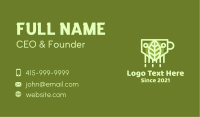 Organic Leaf Tea Business Card Image Preview