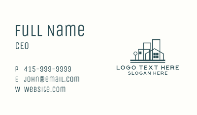 City Building Architecture Business Card Image Preview