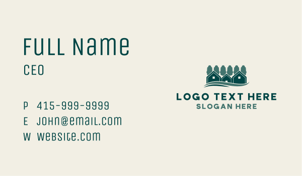 House Landscaping Garden Business Card Design Image Preview