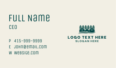 House Landscaping Garden Business Card Image Preview