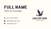 Royal Dove Bird  Business Card Image Preview