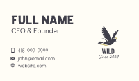 Royal Dove Bird  Business Card Image Preview