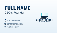 Cyber Technology Computer Business Card Preview
