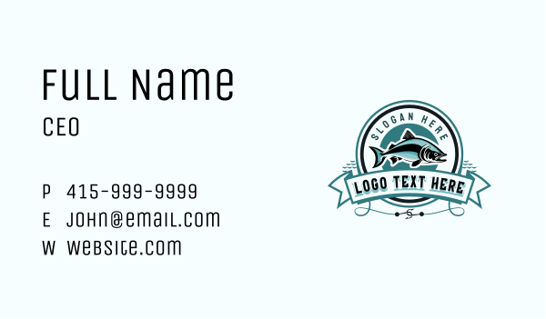 Fishing Marine Restaurant Business Card Design Image Preview