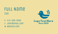 Cute Baby Bird  Business Card Image Preview