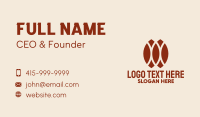 American Football Sport Business Card Design