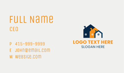 Village Town House Business Card Image Preview