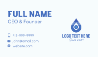 Blue Droplet Core  Business Card Image Preview