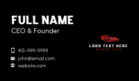 Fast Car Racing Business Card Preview