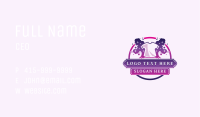 Shirt Print Paint Business Card Image Preview