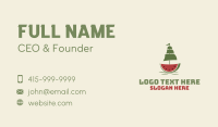 Watermelon Ship Business Card Image Preview