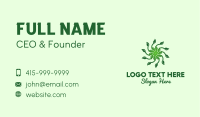 Leaf Sun Business Card Image Preview