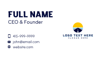 Logistics Freight Highway Business Card Preview