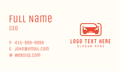 Car Driving Service Business Card Image Preview