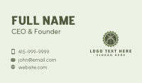 Carpentry Lumber Woodcutting Business Card Image Preview