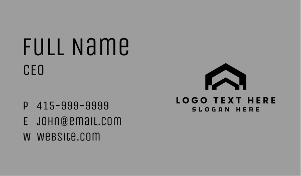 Home Roof Renovation Business Card Design Image Preview