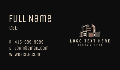 Urban House Property Business Card Image Preview