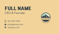 Mountain Valley Summit Business Card Image Preview