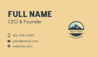 Mountain Valley Summit Business Card Design