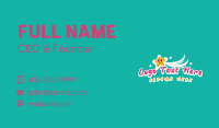 Nursery Fun Star Business Card Image Preview