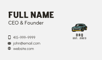 Vintage Sports Car Business Card Image Preview