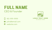 Grass Lawn Mower Path Business Card Image Preview