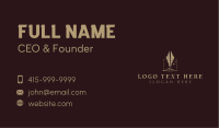 Feather Quill Writer Business Card Image Preview