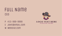 Cowboy Skeleton Skull Business Card Image Preview