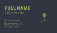 Tree Woman Eco Friendly Business Card Image Preview