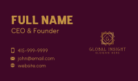 Luxury Frame Tiling Business Card Design