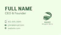 Garden Leaf Hand Business Card Image Preview