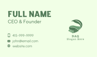 Garden Leaf Hand Business Card Image Preview