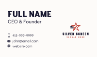 USA Eagle Veteran Business Card Image Preview