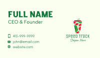 Watermelon Tropical Drink Business Card Image Preview