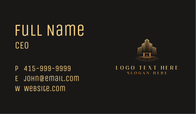 Luxury Building Property Business Card Image Preview