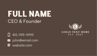 Formal Vintage Letter Business Card Image Preview