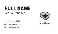 Blue Eagle Badge Business Card Image Preview