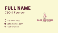 Dress Gown Seamstress Business Card Image Preview